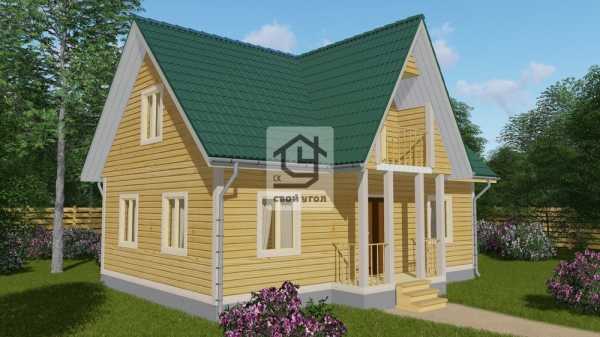 Каркасный дом 6х9 ДК-23