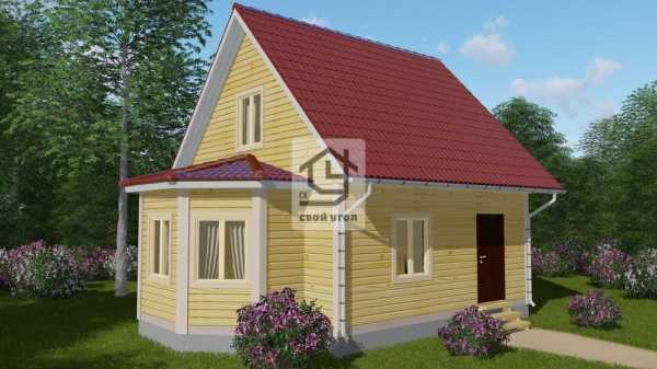 Каркасный дом 6х8 ДК-24